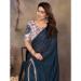 Picture of Elegant Georgette Dark Slate Grey Saree