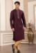 Picture of Classy Silk Dark Olive Green Kurtas