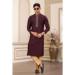Picture of Classy Silk Dark Olive Green Kurtas