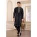 Picture of Pleasing Silk Black Kurtas