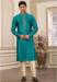 Picture of Ideal Silk Light Sea Green Kurtas