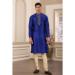 Picture of Admirable Silk Midnight Blue Kurtas