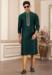 Picture of Alluring Silk Sea Green Kurtas