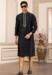 Picture of Bewitching Silk Black Kurtas