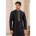 Picture of Bewitching Silk Black Kurtas