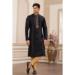 Picture of Bewitching Silk Black Kurtas