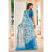 Picture of Pleasing Cotton & Linen Light Sea Green Saree