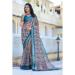 Picture of Well Formed Cotton & Linen Light Slate Grey Saree