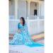 Picture of Wonderful Cotton & Linen Light Sky Blue Saree