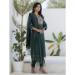Picture of Cotton Dark Slate Grey Readymade Salwar Kameez