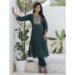 Picture of Cotton Dark Slate Grey Readymade Salwar Kameez