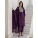 Picture of Sublime Cotton Purple Readymade Salwar Kameez
