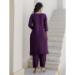Picture of Sublime Cotton Purple Readymade Salwar Kameez
