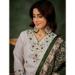 Picture of Elegant Silk White Readymade Salwar Kameez