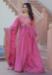 Picture of Lovely Silk Pink Readymade Gown