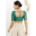 Picture of Stunning Chiffon Light Sea Green Designer Blouse