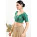 Picture of Resplendent Chiffon Dark Sea Green Designer Blouse