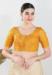 Picture of Admirable Chiffon Golden Rod Designer Blouse