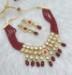 Picture of Elegant Maroon Necklace Set