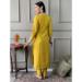 Picture of Beauteous Silk Dark Golden Rod Readymade Salwar Kameez