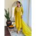Picture of Wonderful Silk Golden Rod Readymade Salwar Kameez