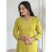 Picture of Nice Silk Golden Rod Readymade Salwar Kameez
