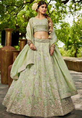Picture of Nice Chiffon Rosy Brown Lehenga Choli
