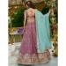 Picture of Ideal Chiffon Dark Grey Lehenga Choli