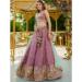 Picture of Ideal Chiffon Dark Grey Lehenga Choli