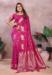 Picture of Elegant Silk Medium Violet Red Saree