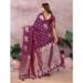 Picture of Statuesque Silk Purple Saree