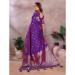 Picture of Beautiful Silk Midnight Blue Saree