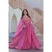 Picture of Excellent Chiffon Pale Violet Red Readymade Gown