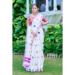 Picture of Beautiful Cotton & Linen Lavender Saree