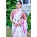 Picture of Beautiful Cotton & Linen Lavender Saree