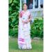 Picture of Beautiful Cotton & Linen Lavender Saree