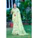 Picture of Superb Cotton & Linen Powder Blue Saree