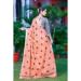 Picture of Magnificent Cotton & Linen Light Salmon Saree