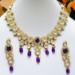 Picture of Alluring Purple Necklace Set