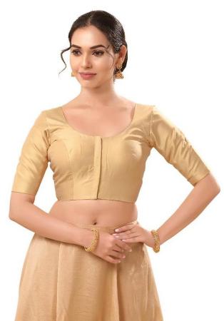 Picture of Alluring Chiffon Burly Wood Designer Blouse