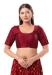 Picture of Superb Chiffon Maroon Designer Blouse