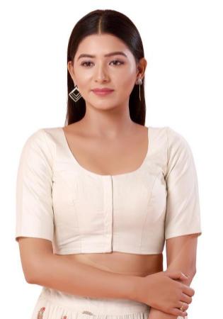 Picture of Amazing Chiffon Linen Designer Blouse