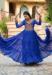 Picture of Good Looking Georgette Midnight Blue Readymade Gown