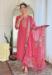 Picture of Chiffon & Silk Pale Violet Red Readymade Salwar Kameez