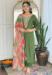 Picture of Chiffon & Silk Dark Olive Green Readymade Salwar Kameez