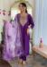 Picture of Chiffon & Silk Purple Readymade Salwar Kameez