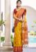 Picture of Pleasing Silk Golden Saree