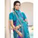 Picture of Radiant Silk Dark Cyan Saree