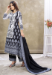 Picture of Chiffon Dark Slate Grey Readymade Salwar Kameez