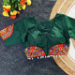 Picture of Marvelous Cotton Sea Green Designer Blouse